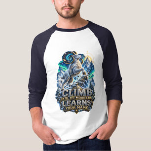 T-shirt Chemise Graphique Motivante