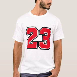 T-shirt Chemise graphique vintage numéro 23 – Athl homme