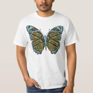 T-shirt Chemise gravée du papillon 3