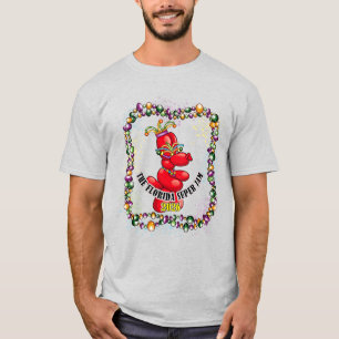 T-shirt Chemise Gray Hommes avec un logo sur le devant !