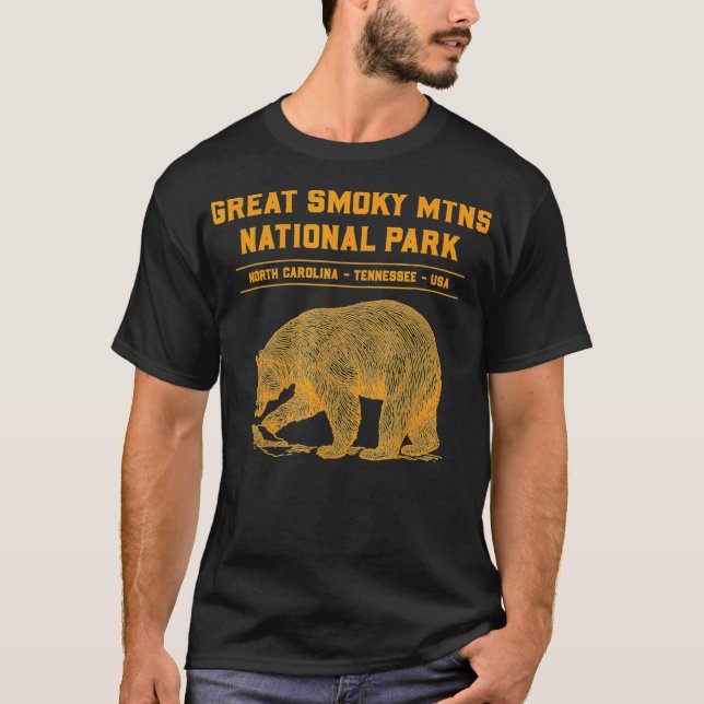 T-shirt Chemise Great Smoky Mountains - Parc national _1  (Devant)