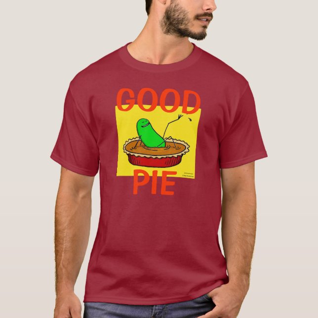 T-shirt Chemise Green Weenii "Good Pie" (Devant)