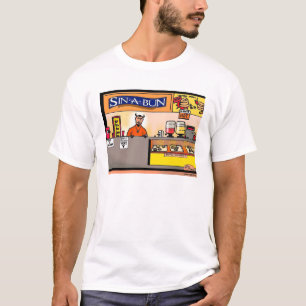 T-shirt Chemise Green Weenii "Sin-A-Bun"