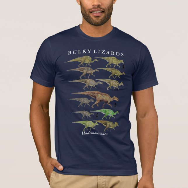 T-shirt Chemise Gregory Paul de dinosaure de hadrosaur de (Devant)