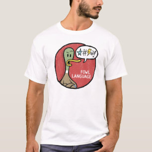 T-shirt Chemise grincheuse de langue de volaille