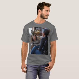 T-shirt Chemise grise pour hommes Fascination avec les can