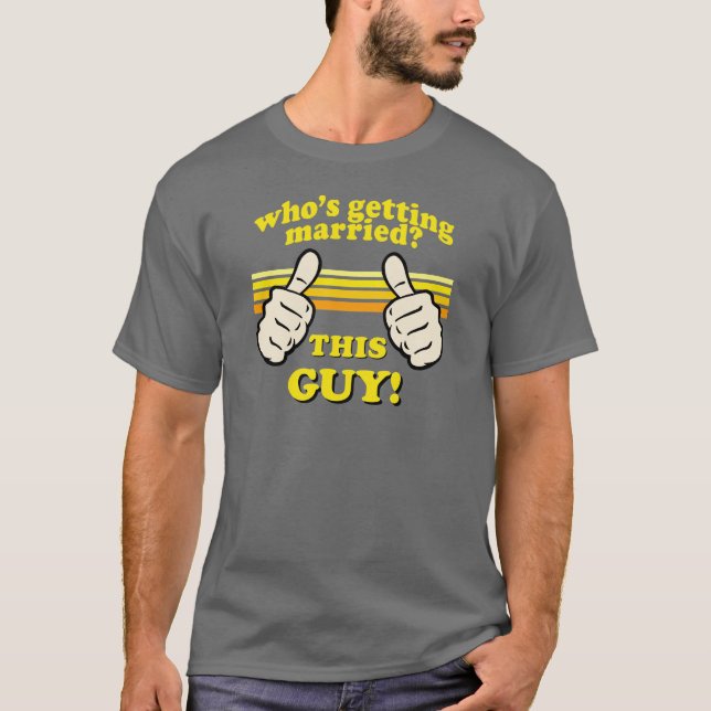 T-shirt Chemise Groom Drôle (Devant)