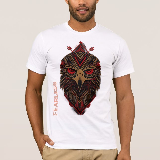 T-shirt Chemise guerrier aigle (Devant)