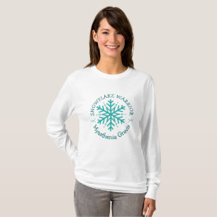 T-shirt Chemise guerrière Myasthenia Gravis Snowflake