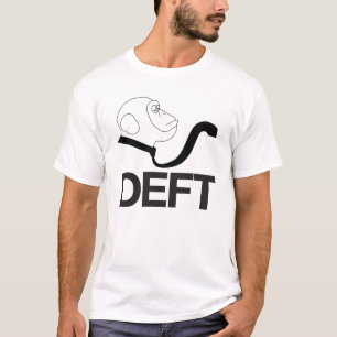 T-shirt chemise habile de cravate de singe de conceptions