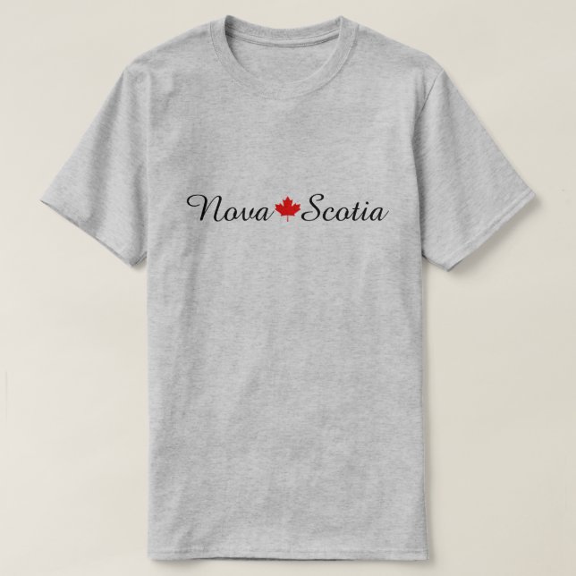 T-shirt Chemise Halifax de la Nouvelle-Écosse (Design devant)