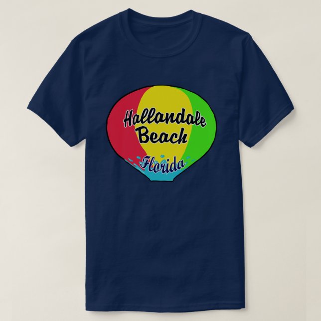 T-shirt Chemise Hallandale Beach Water Sphere (Design devant)