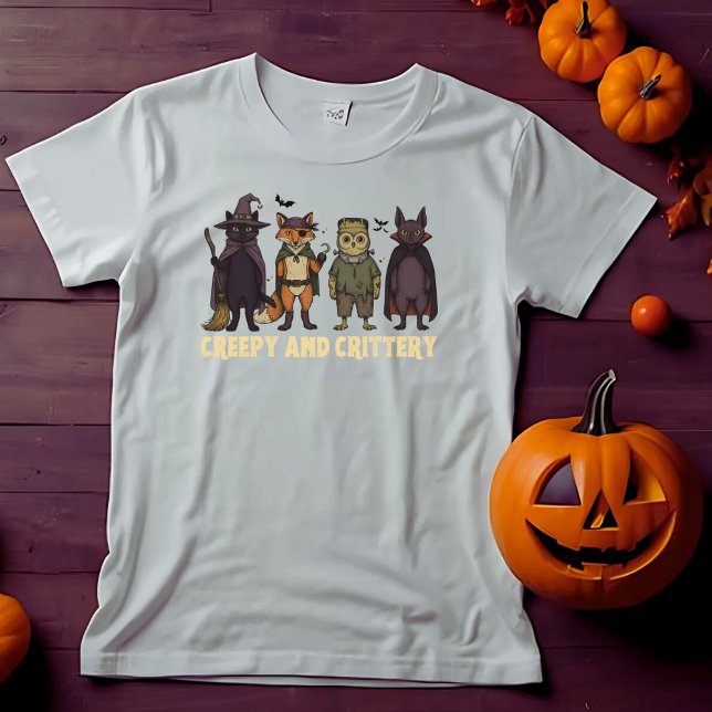 T-shirt Chemise Halloween Créatures Effrayantes (Créateur téléchargé)