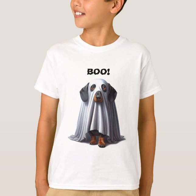 T-shirt Chemise Halloween Dachshund (Devant)