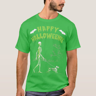 T-shirt Chemise Halloween Dachshund - Happy Halloweenie
