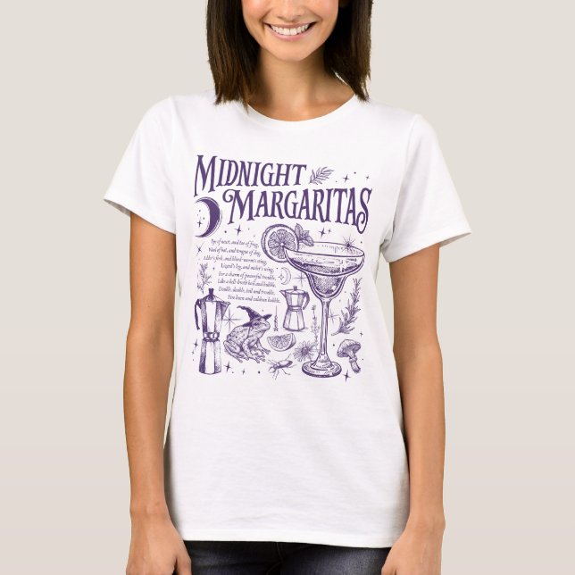T-shirt Chemise Halloween Margaritas (Devant)