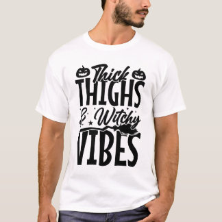 T-shirt chemise Halloween pour les choses épaisses