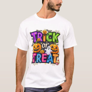 T-shirt Chemise Halloween « Trick or Treat »