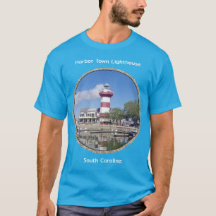 T-shirt Chemise Harbour Town Lighthouse en lettrage blanc