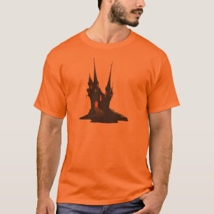 T-shirt Chemise Haunted Castle Halloween