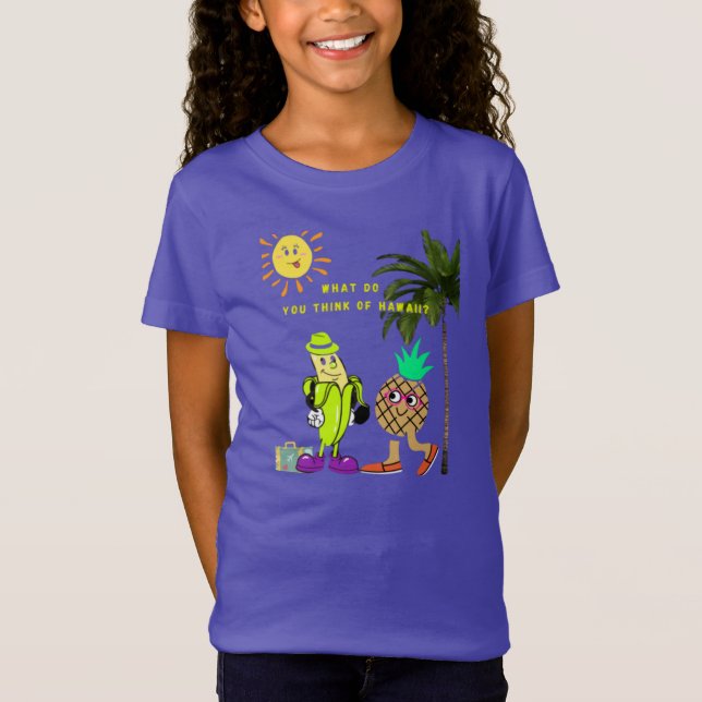 T-Shirt Chemise hawaïenne (Devant)