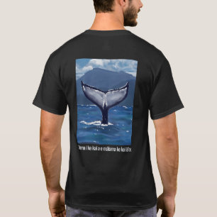 T-shirt Chemise Hawaïenne Citation Queue de Baleine à Boss