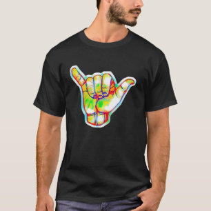T-shirt Chemise Hawaïenne Shaka Pour Hommes Et Femmes Vaca