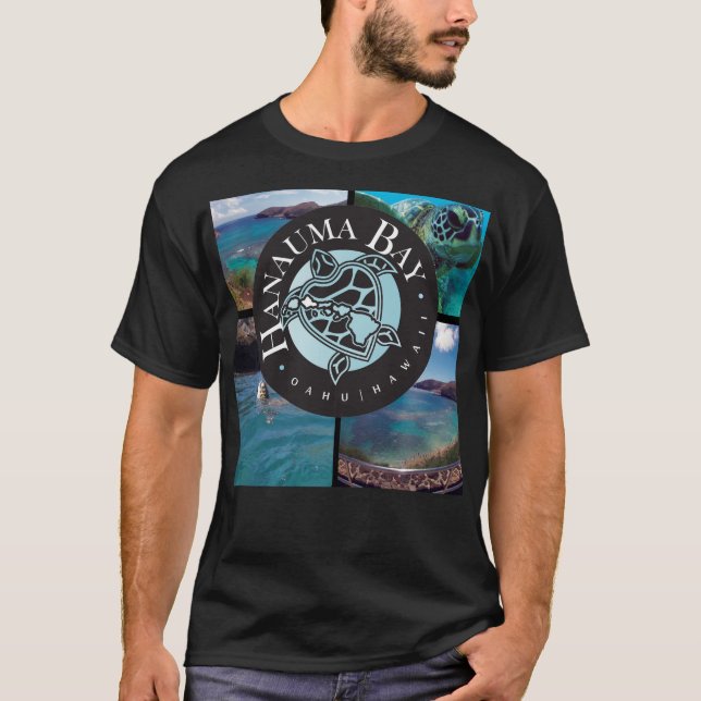 T-shirt Chemise Hawaii de la baie de Hanauma (Devant)