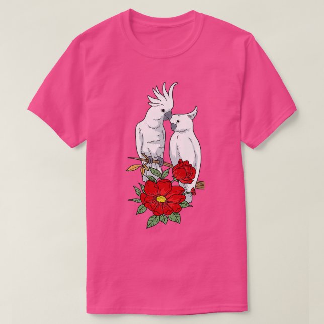 T-shirt Chemise Hawaii Perrot Tropical Hawaiian Perrot Shi (Design devant)