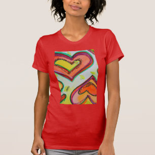 T-shirt Chemise Hearts Laugh