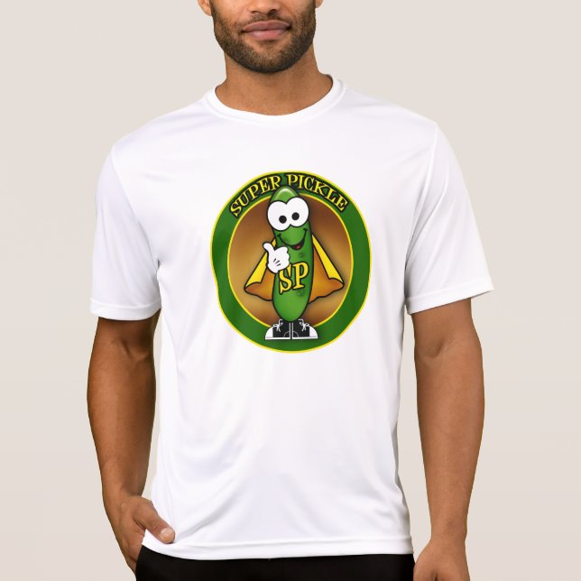 T-shirt Chemise Héros Super Pickle (Devant)