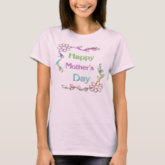 T-shirt Chemise heureuse du jour de mère