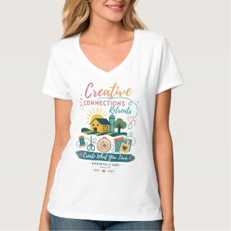 T-shirt Chemise Hidden Falls Farm - Connexions Créatives