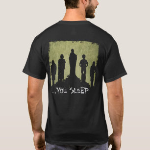 T-shirt Chemise Hideous Mangleus We Live ... VOUS DORMEZ !