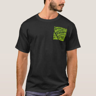 T-shirt Chemise homme à feuille verte