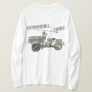 T-shirt Chemise homme à manches longues avec véhicule vint