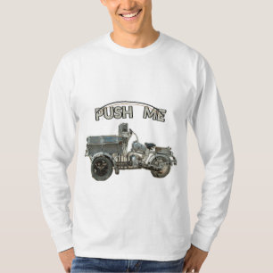 T-shirt Chemise homme à manches longues avec véhicule vint