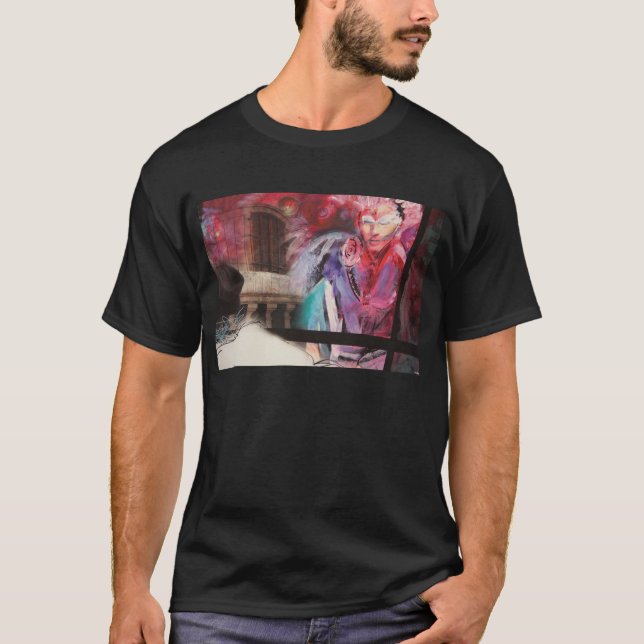 T-shirt Chemise homme couleur (Devant)