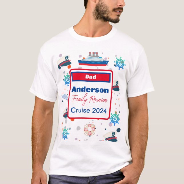 T-shirt Chemise homme de croisière (Devant)