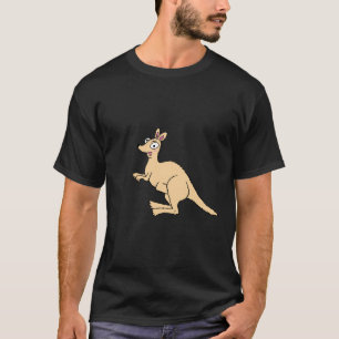 T-shirt Chemise Homme Kangourou Dessin Animé