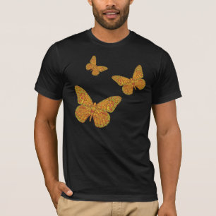 T-shirt Chemise homme papillon monarque indien