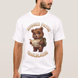 T-shirt Chemise homme Rugged Paths Trailblazer Bear Men T-