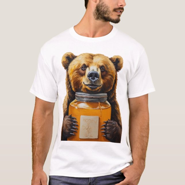 T-shirt Chemise Honey Bear (Devant)