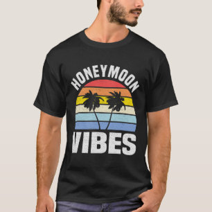 T-shirt Chemise Honeymoon Vibes Correspondance de vacances