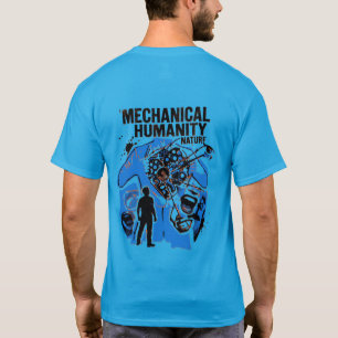 T-shirt Chemise Humanité Mécanique – Psychologie Sombre