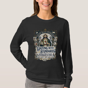 T-shirt Chemise humour de relation chrétienne datant de Jé