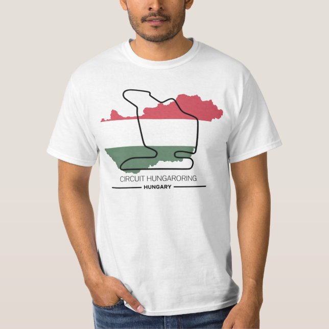 T-shirt Chemise Hungaroring pour les fans de Formule 1  (Devant)