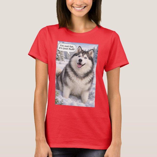 T-shirt Chemise Husky  (Devant)