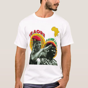 T-shirt Chemise Ibrahim Traoré & Thomas Sankara Panafricai