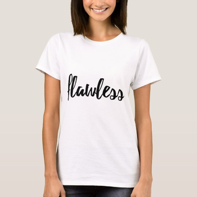 T-shirt chemise impeccable (Devant)